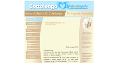 Desktop Screenshot of ixcapitolosuore.cottolengo.org