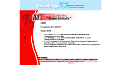 Desktop Screenshot of materunitatis.cottolengo.org